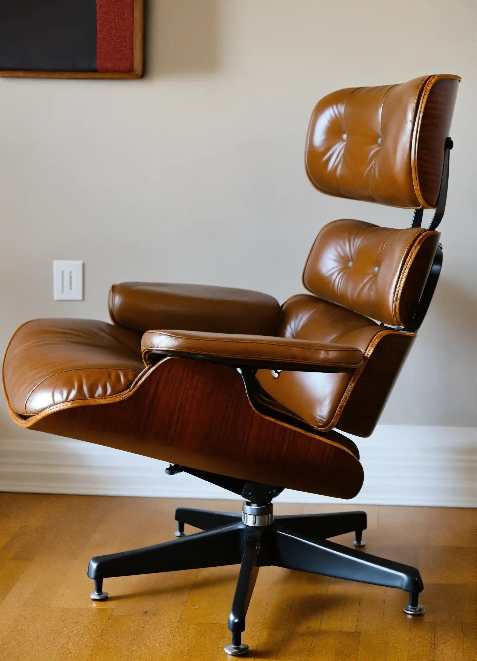 Ergonomische bureaustoel met verstelbare rugleuning